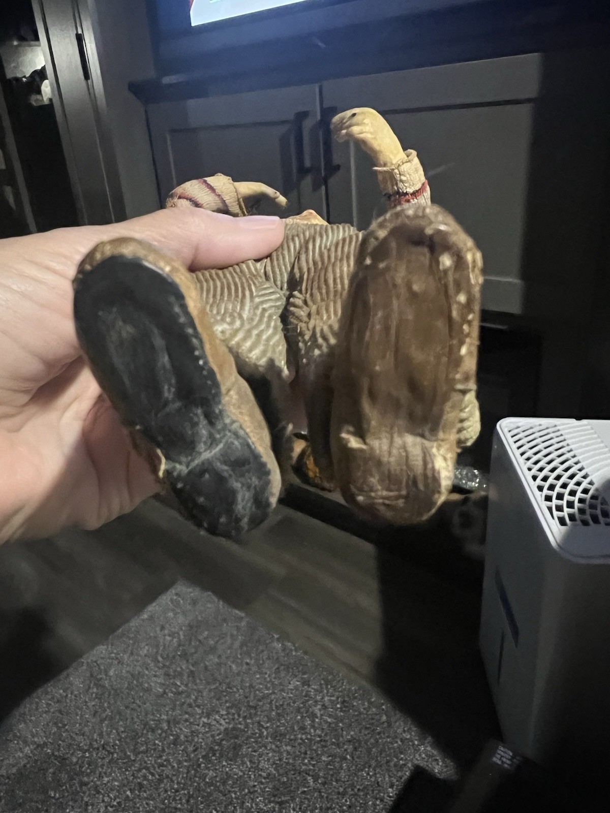 Old Creepy Handmade Hobo Doll!