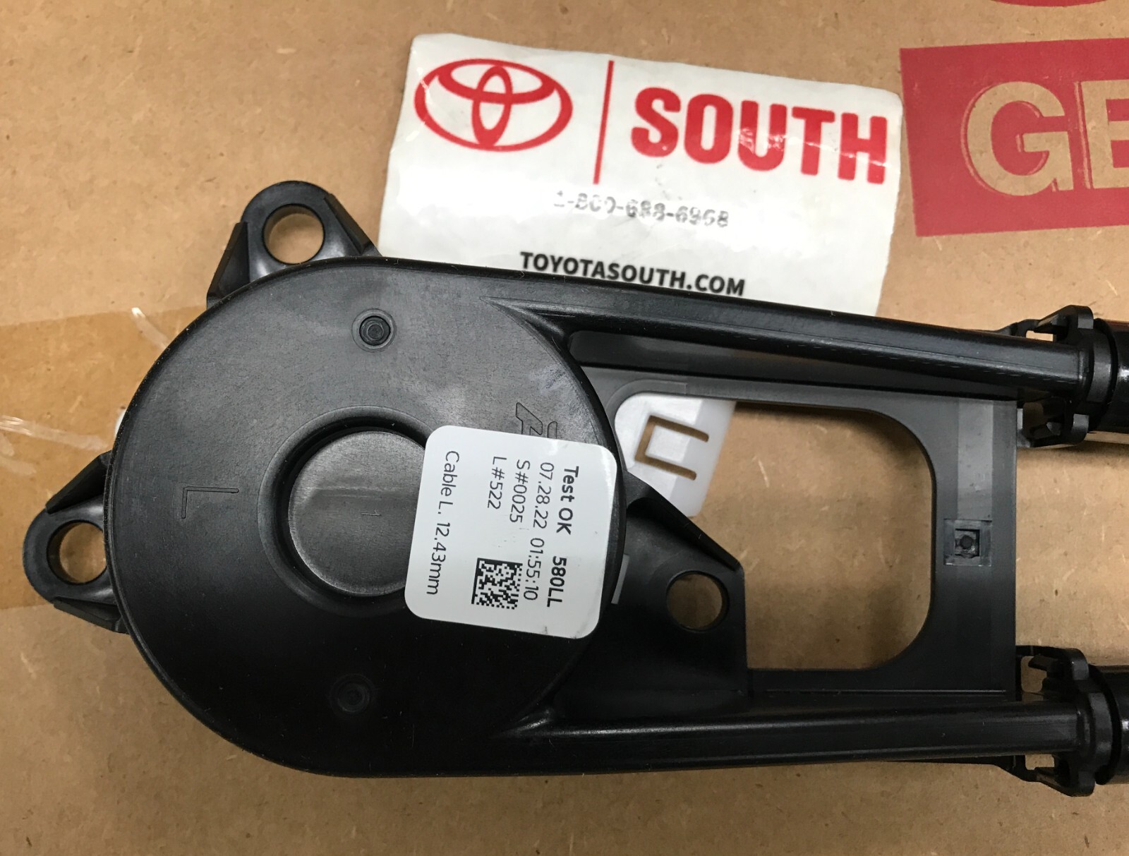 TOYOTA SIENNA DRIVER SIDE POWER 2011-2020 OEM SLIDING DOOR CABLE 85016-08011