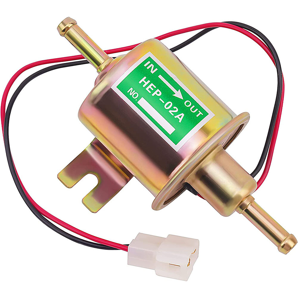 Universal Electric Fuel Pump 2.5-4 PSI For Lawn Mower Carburetor Engine HEP-02A