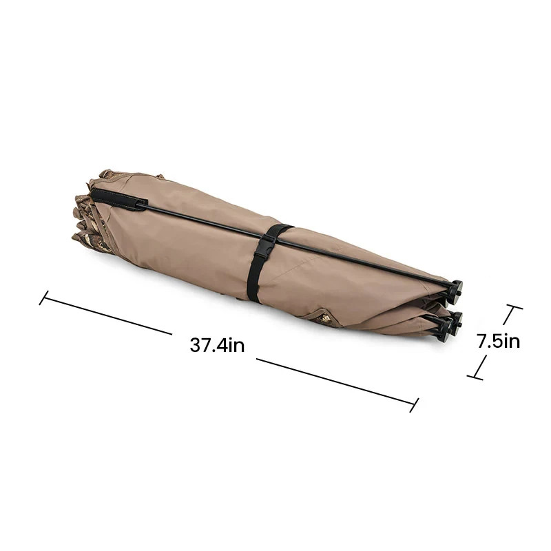 Modular Panel Hunting Blind | A-Frame Pop Up Duck & Goose Blinds | Portable 3-4