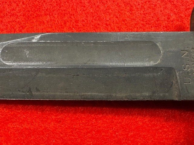 CAMILLUS USN WW2 MK 2 FIGHTING KNIFE IN BM CO SHEATH (760)