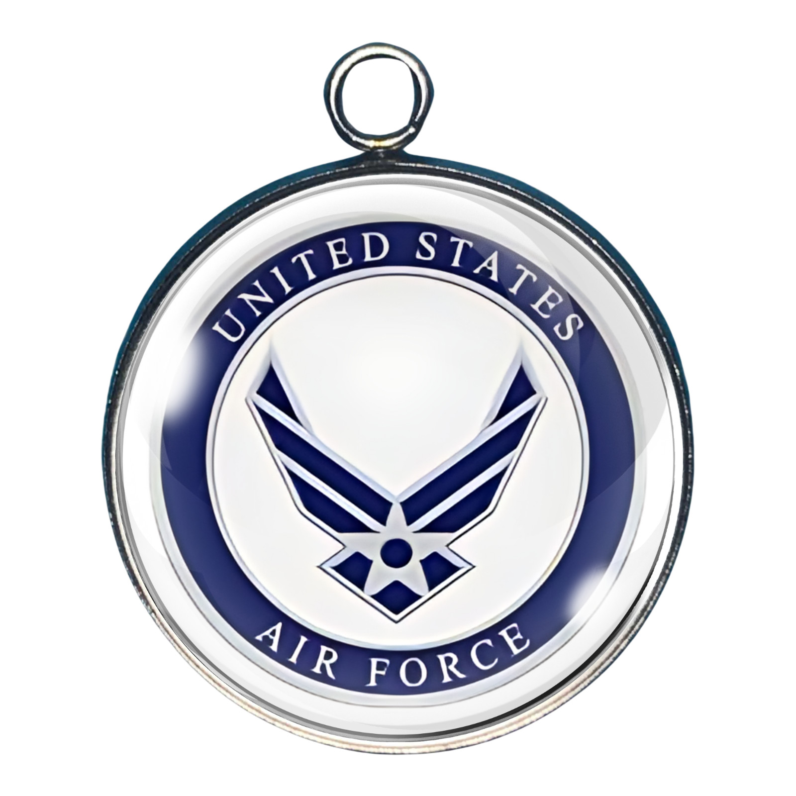 Military Logo Charms. Army, Navy, Air Force, Marines, Space Force