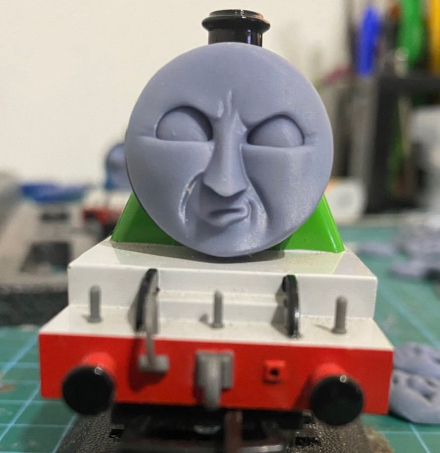 Custom HO/OO Bachmann Henry Magnetic Faces Set of 6