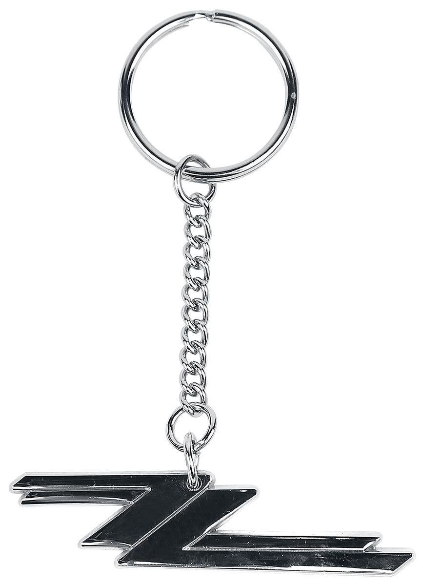 ZZ Top Keychain: Twin Z's - -