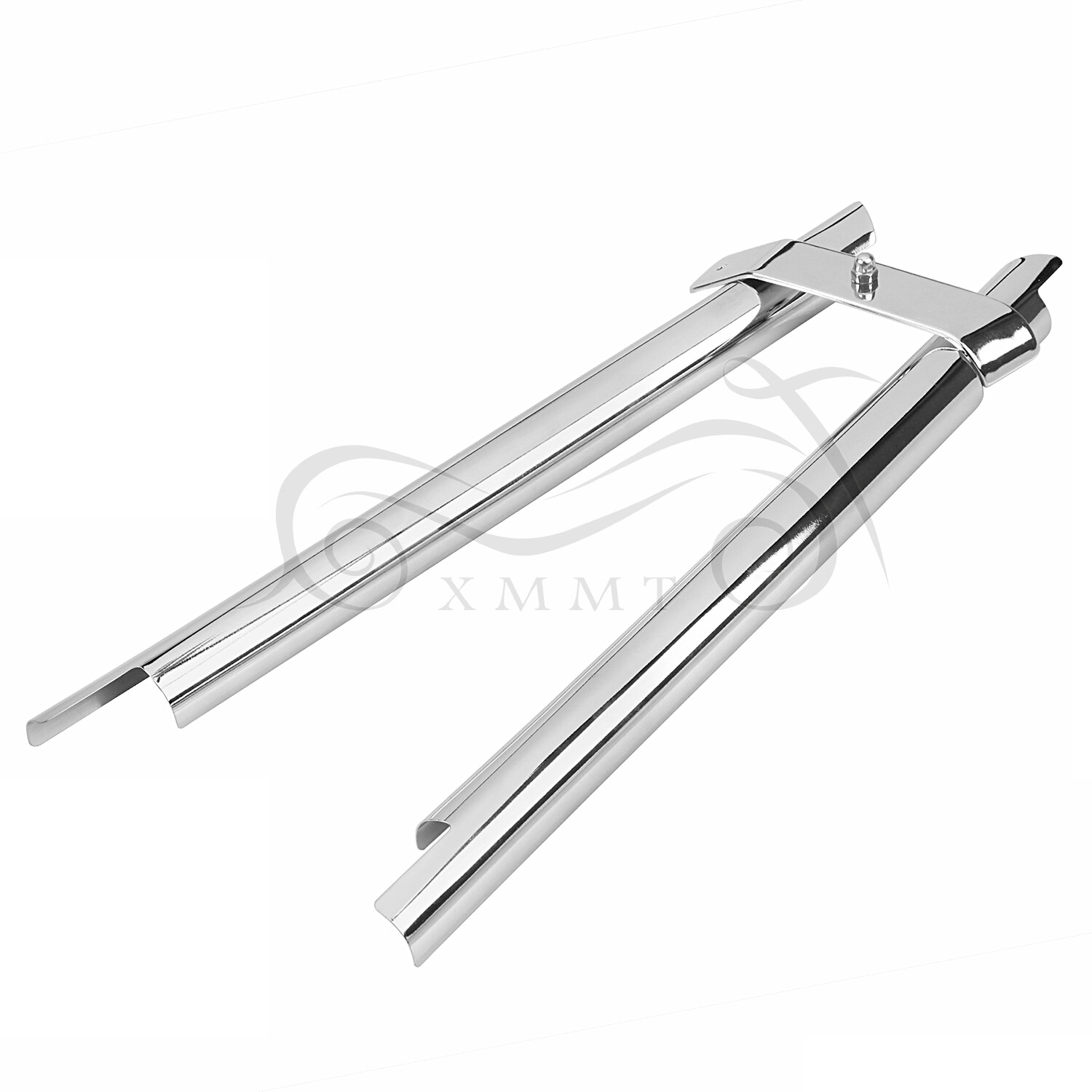 Chrome Front Frame Down Tube Covers For Harley Heritage Softail Classic Deluxe