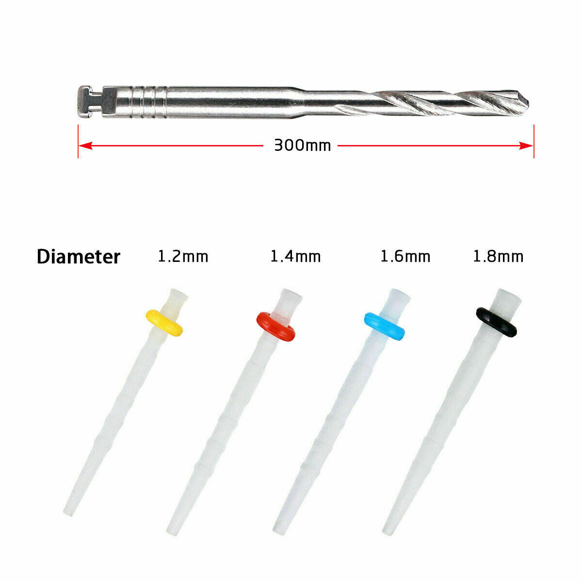 Dental Dentex Dual Cure Composite Resin Core Build A2 A3 /AAA Fiber Post