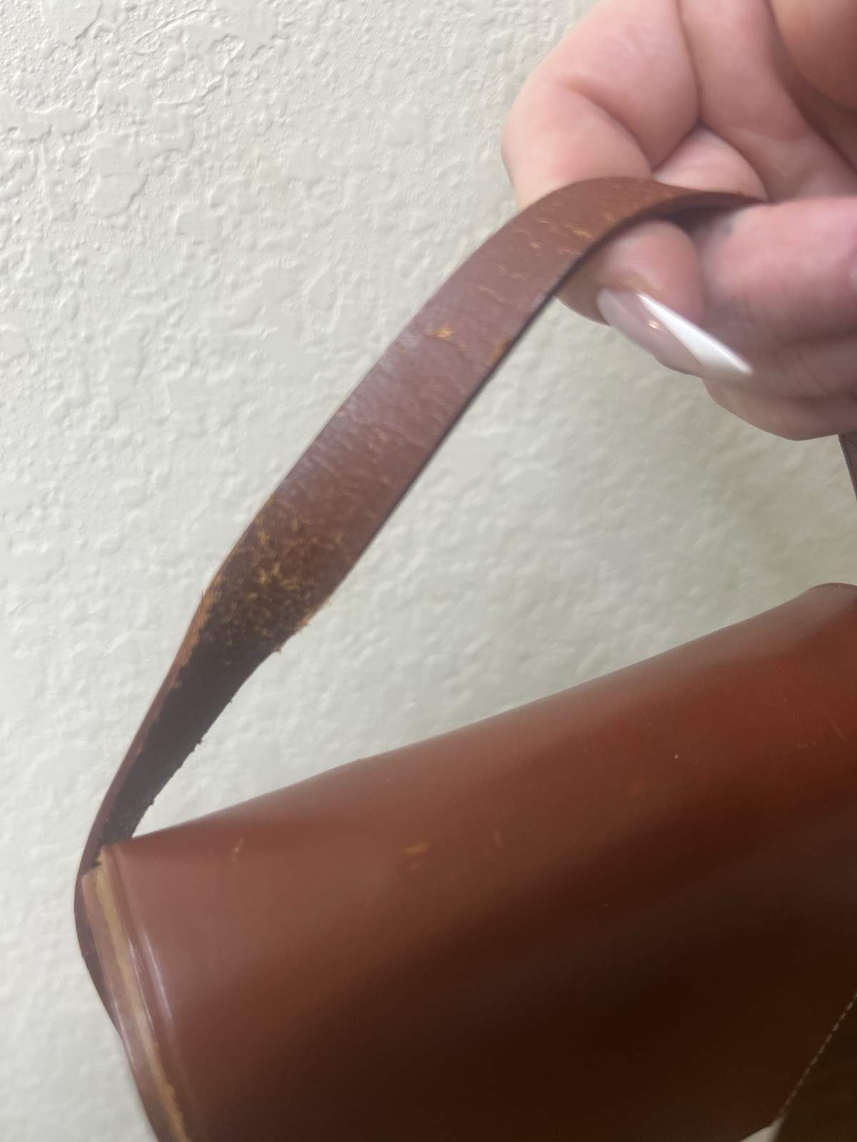 Vintage Enger Kress Leather Travel Bar Set MCM Mad Men Era Bourbon & Scotch