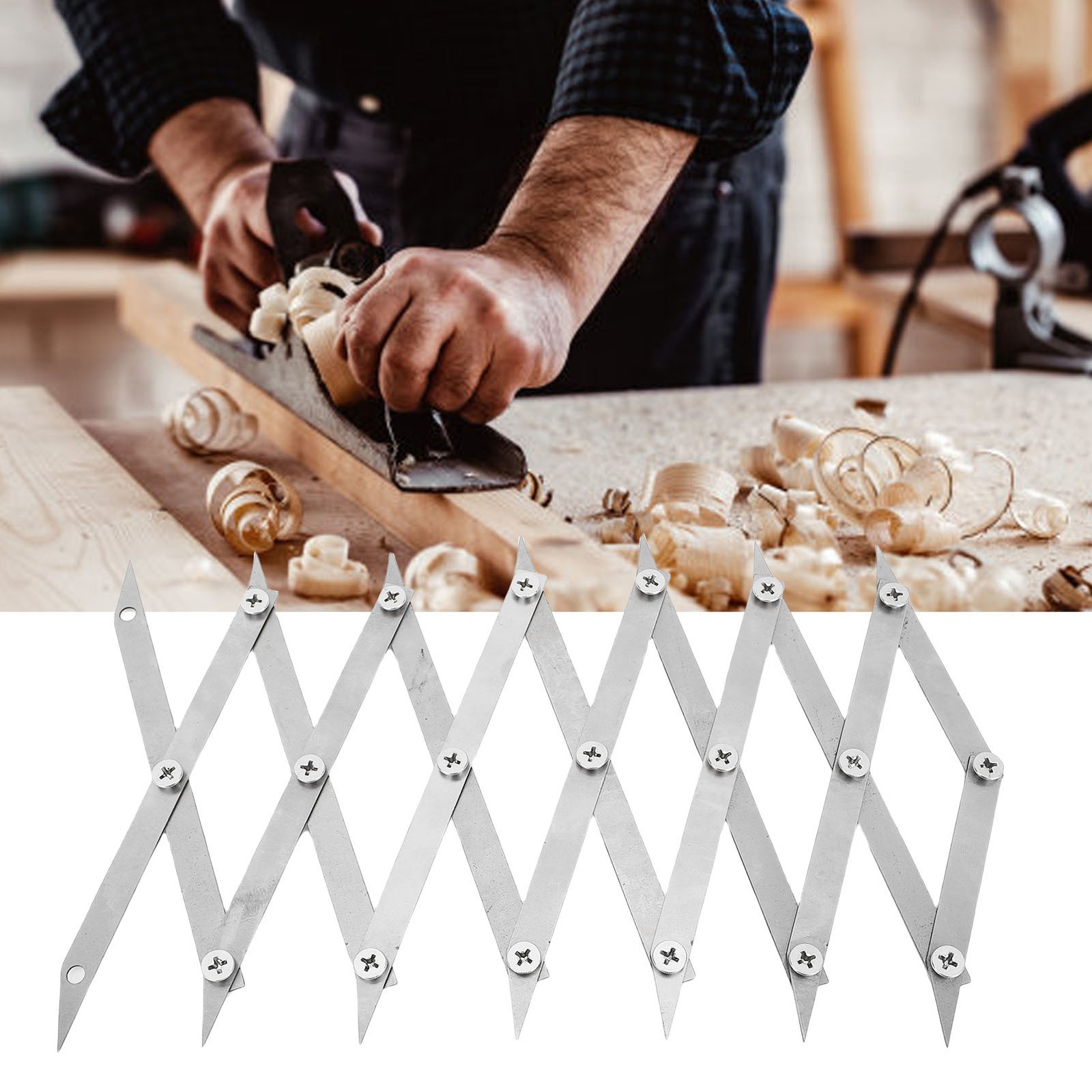 Picket Master Pro Center Finder Tool 7 Point Stainless Steel