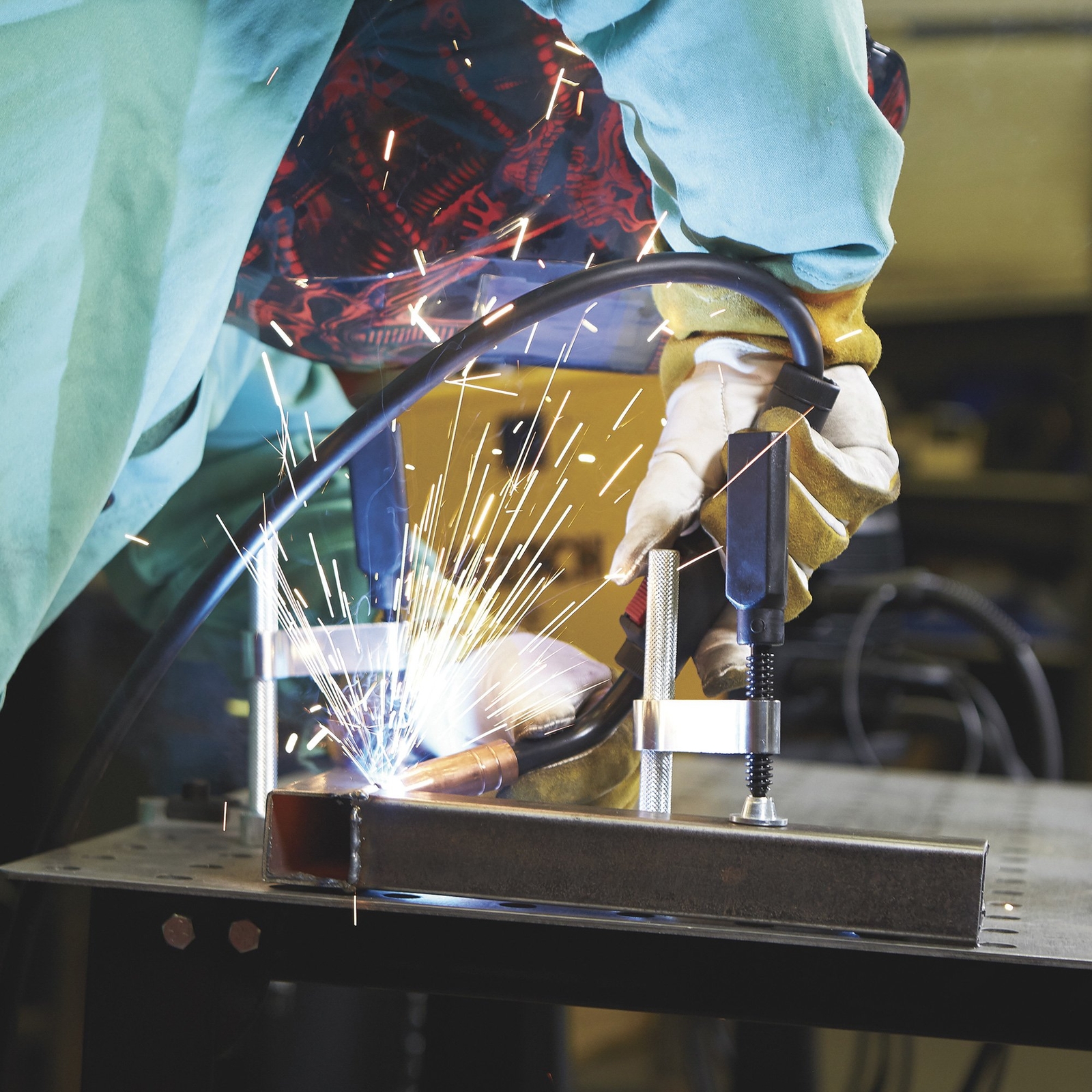 Klutch Welding Table Clamp Kit, 4-Pcs.