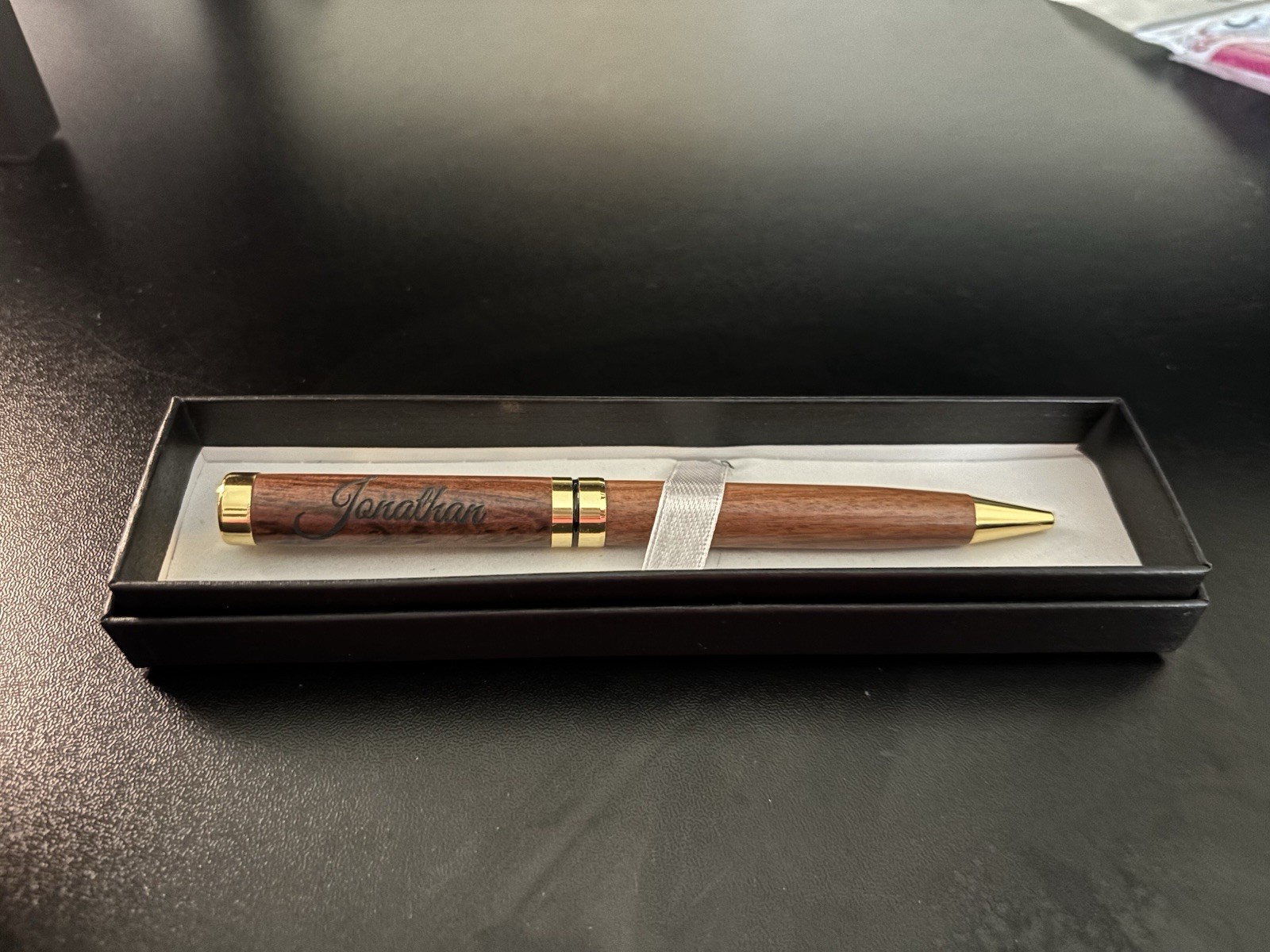 Custom Engraved Wood Pen with Box – Personalized Gift