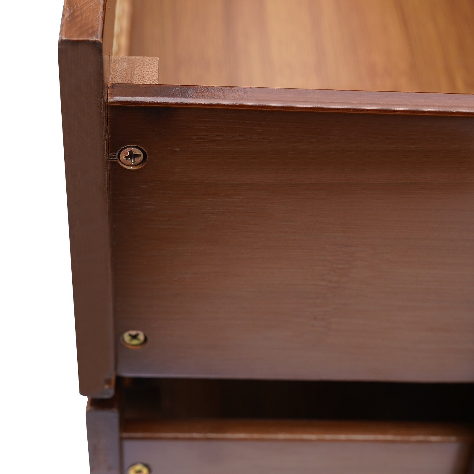 Nightstand Storage Cabinet & 3-Drawer Bedroom Bedside End Table Furniture NEW