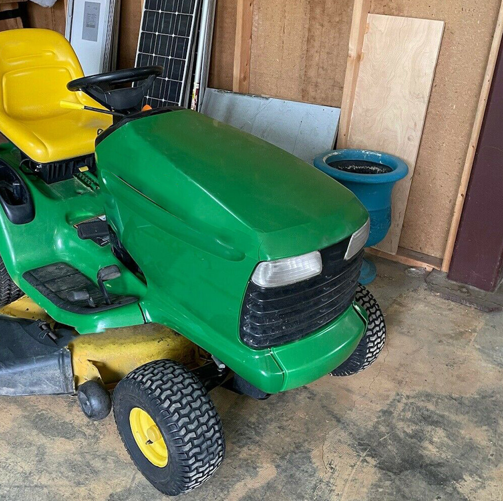 Green Upper And Lower Hood Fits John Deere For AM132530 AM131759 LT133 LT155