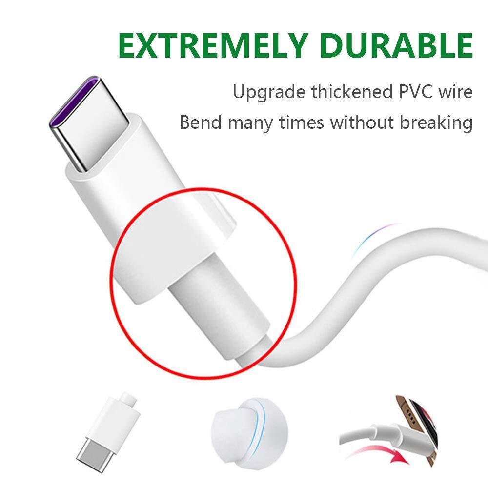 USB Type C Data Cable 5A Fast Charging USB-A to USB-C Charger lot Cord For Phone