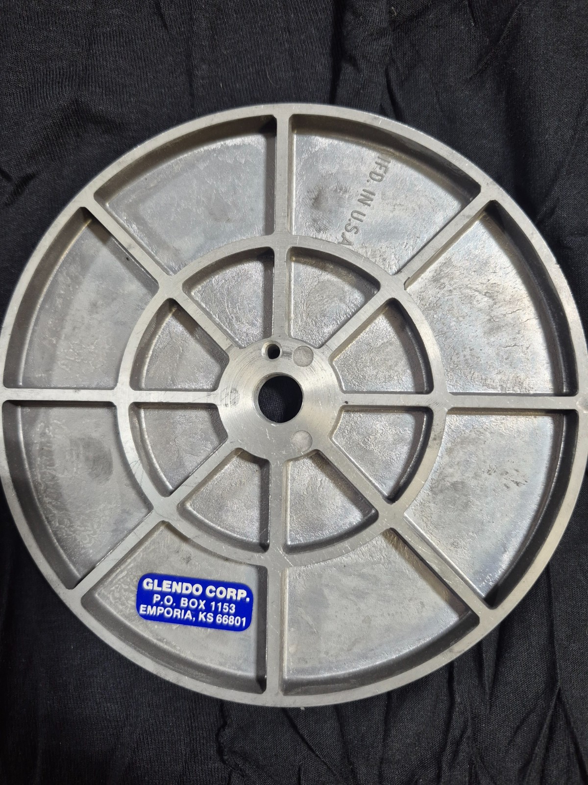 GLENDO ACCU-FINISH 6" Wheel 360 Grit Carbide LAPPING WHEEL for Series 2 Nice