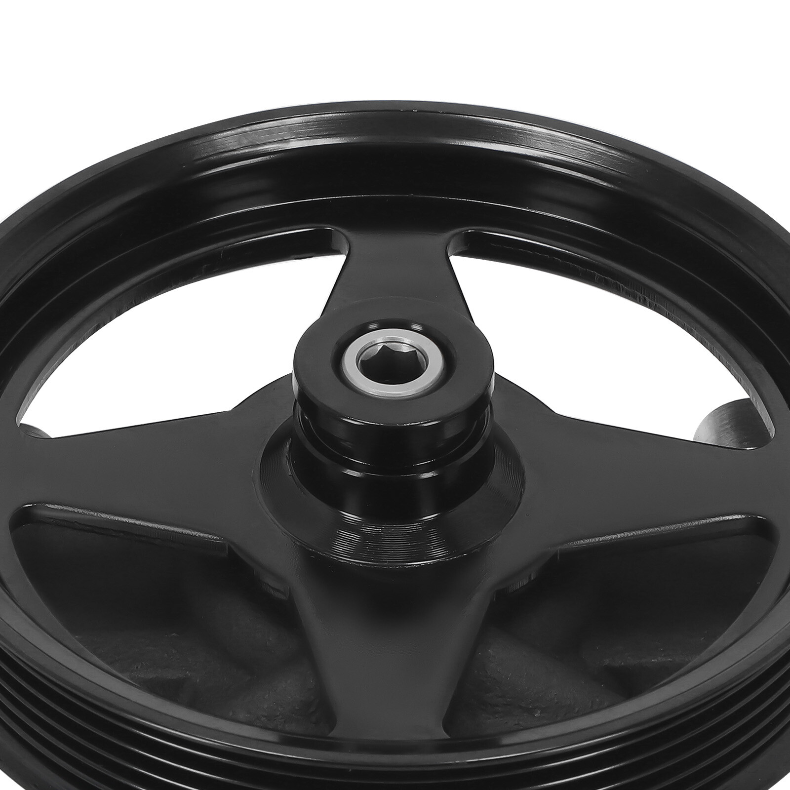 Power Steering Pump w/ Pulley For Ford F-150 2004 F-150 V8 4.6L 5.4L 2005-2008