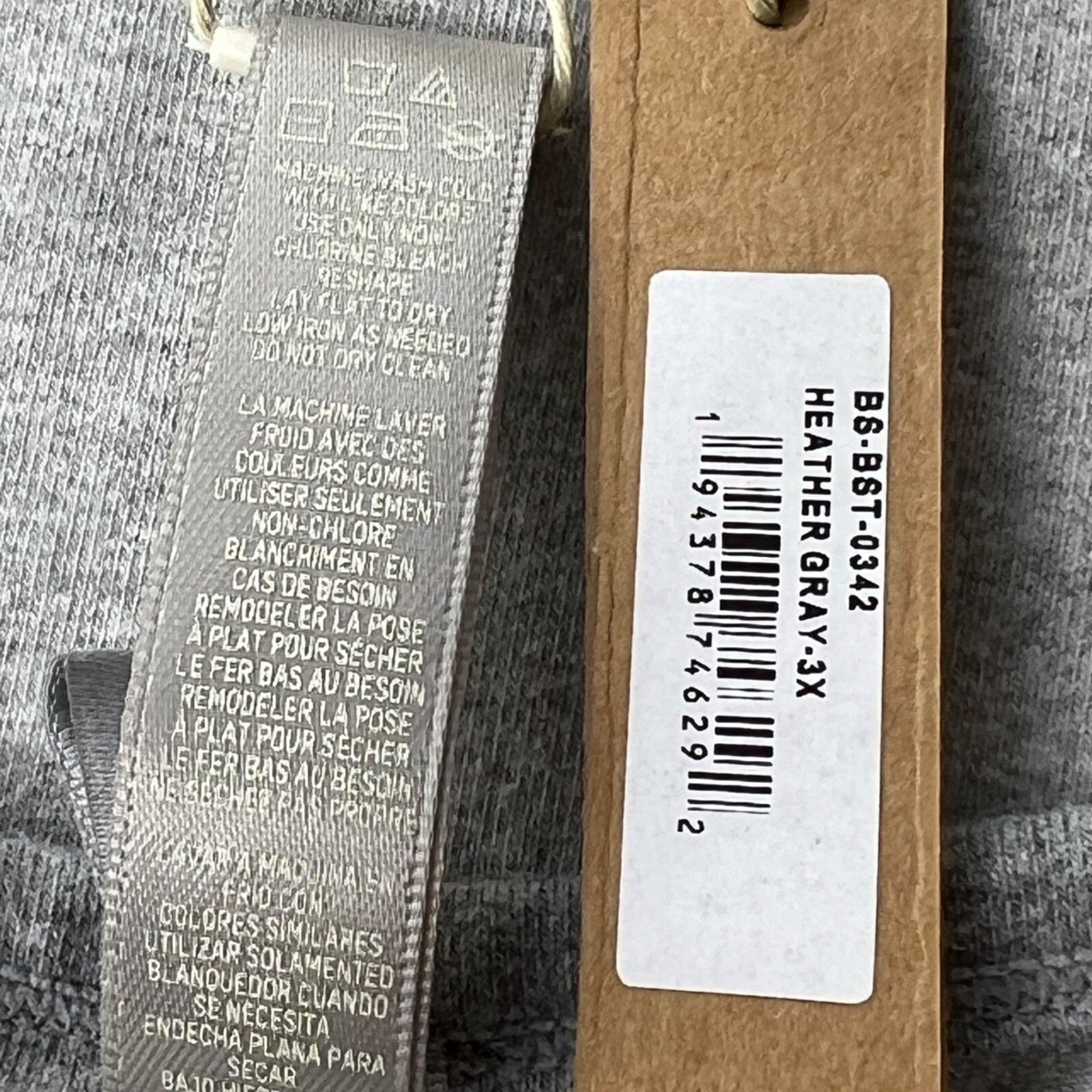 SKIMS Outdoor Tank Bodysuit Heather Gray Womens 3XL