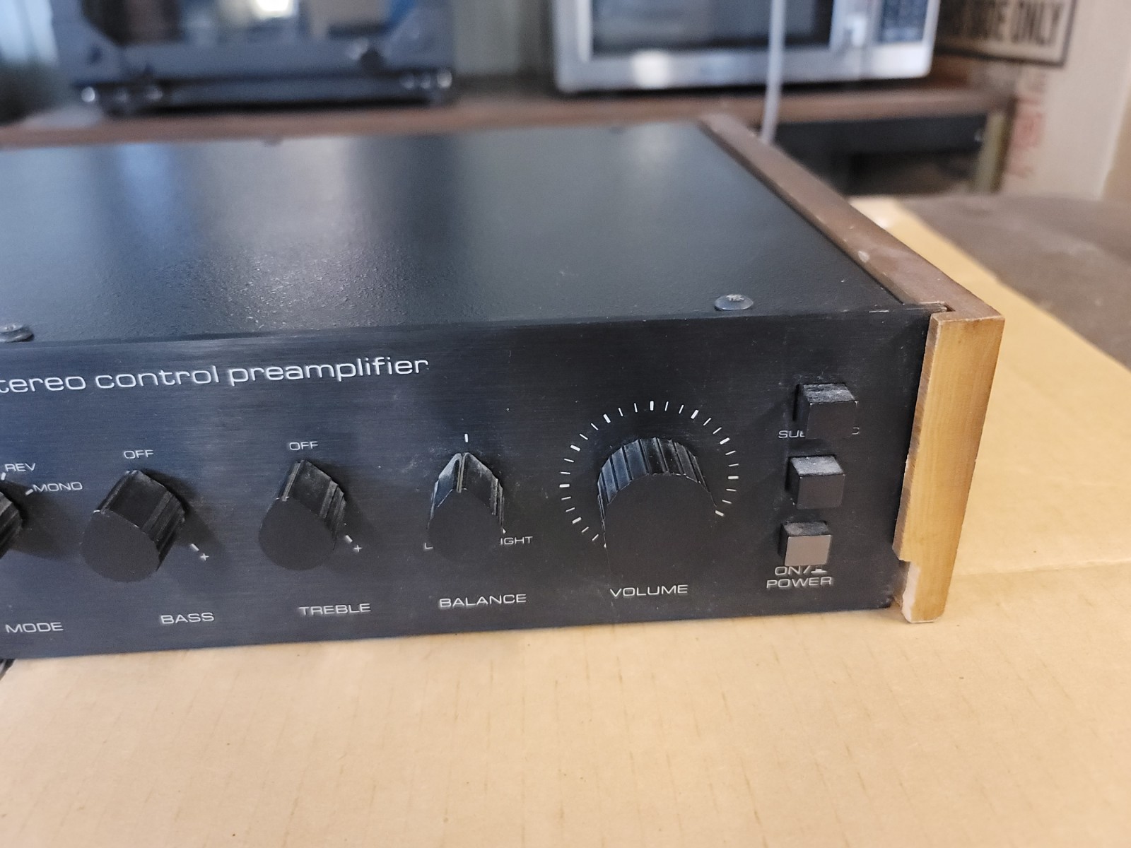 Vtg. Robert Grodinsky Research (RGR) Model Four Stereo Preamplifier COOLO NEATO!