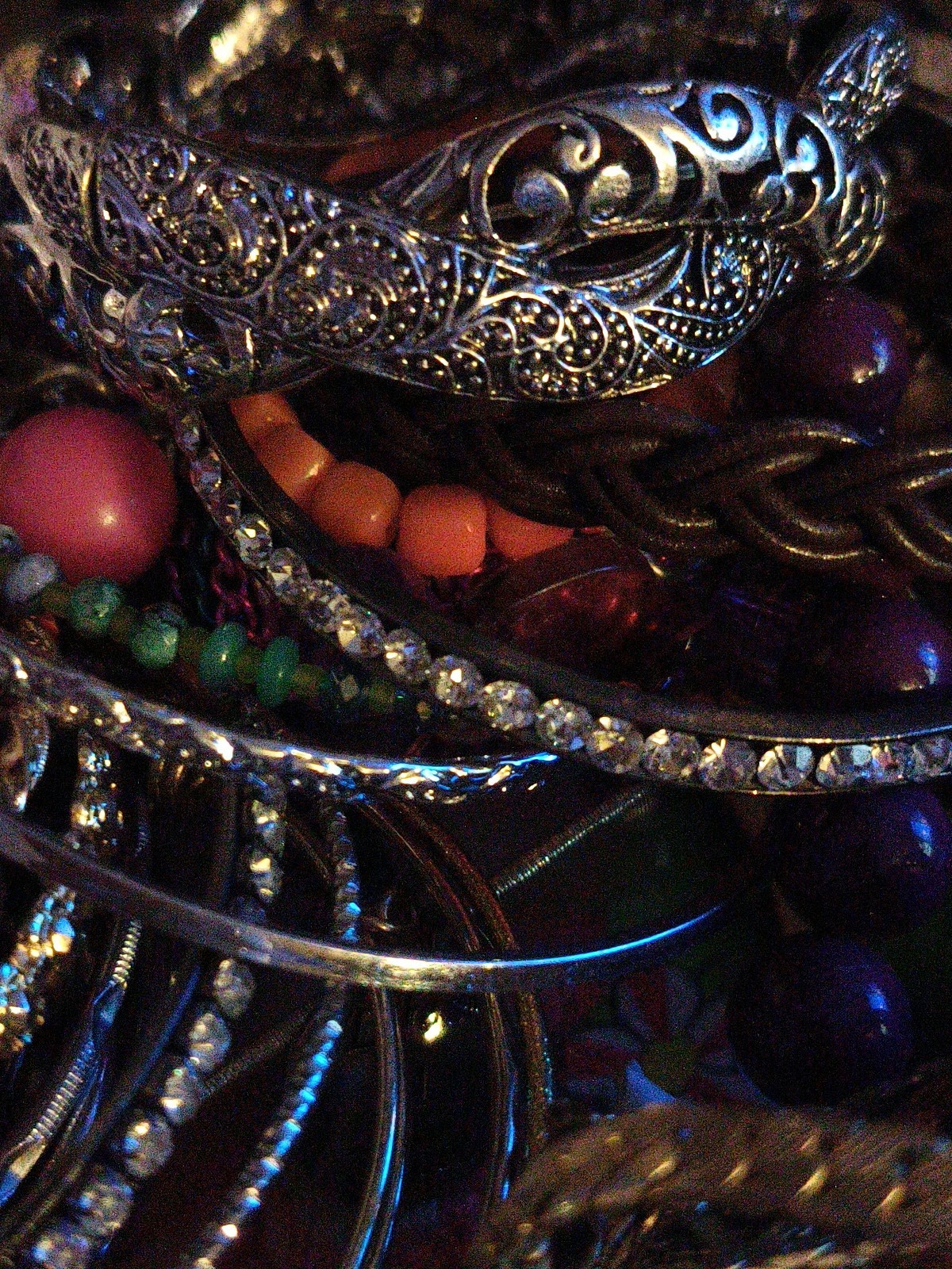 1+Lbs Fashion Jewelry Lot Vintage/Now Assorted Variety +Styles Random Selection