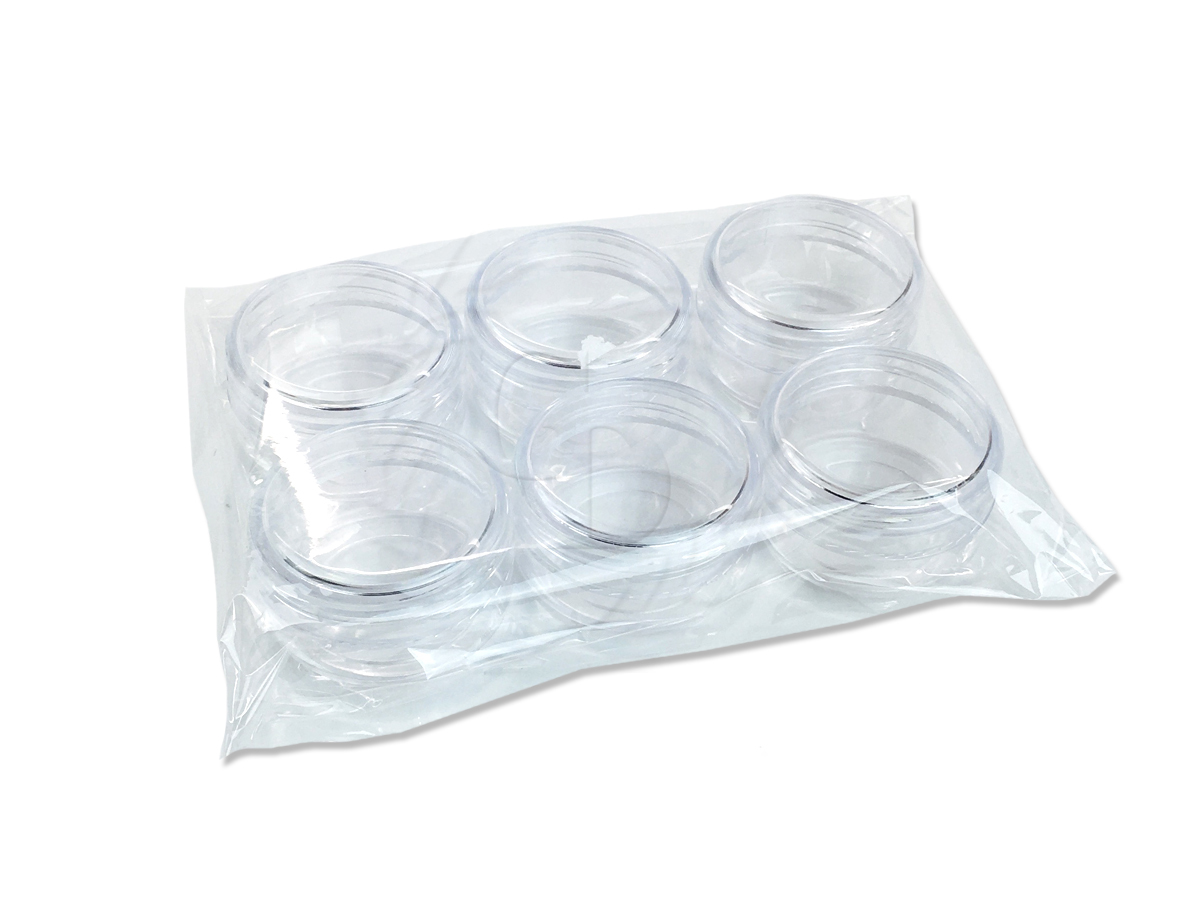 12 Pieces 15 Gram/1/2oz High Quality Lip Balm Lotion Cream Sample Jar Containers