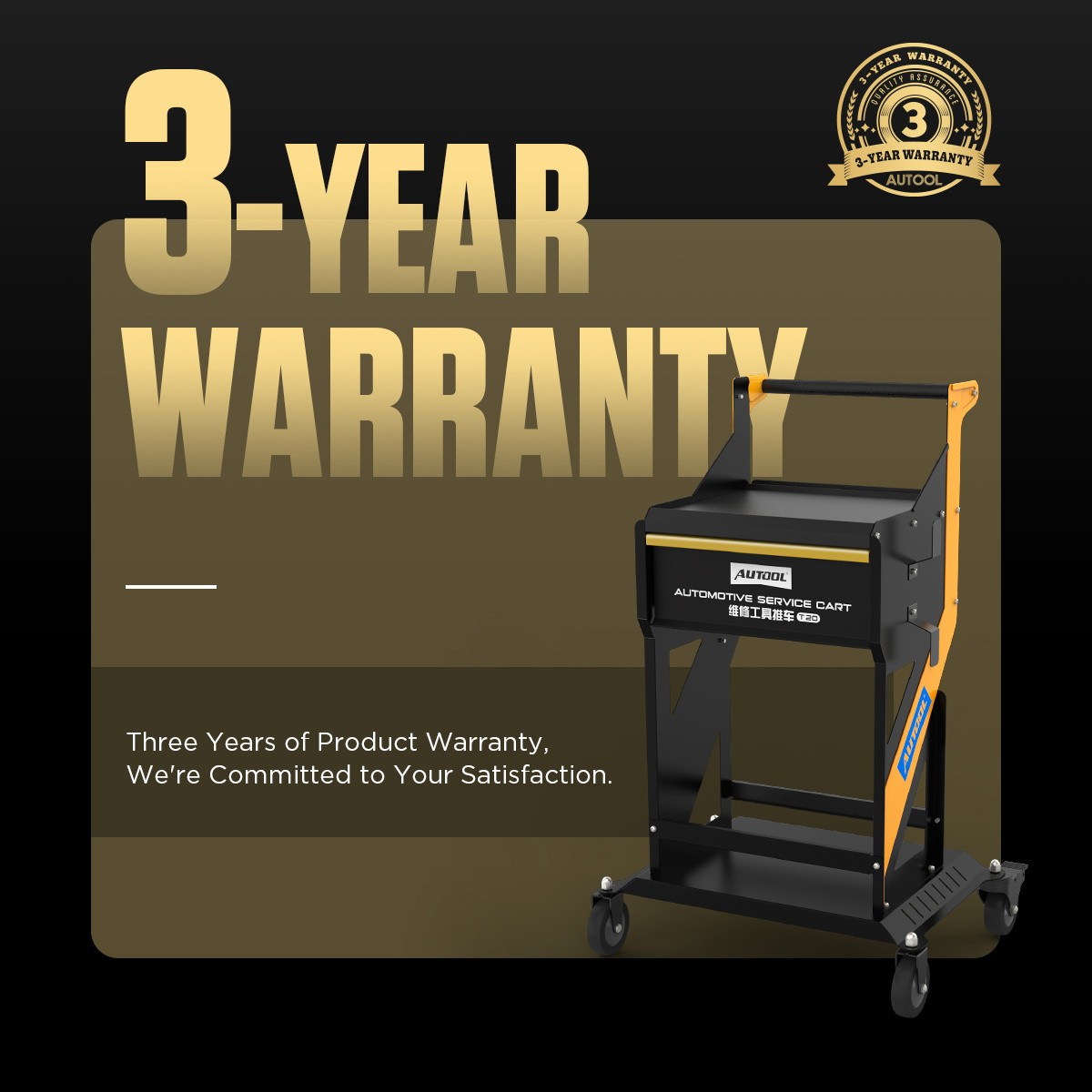 Rolling Tool Trolley Cart Storage Cabinet Car Diagnostic Service Workshop Garage