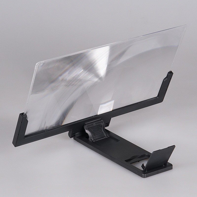 14" Smartphone Screen Magnifier 3D HD Mobile Phone Video Amplifier Stand Bracket