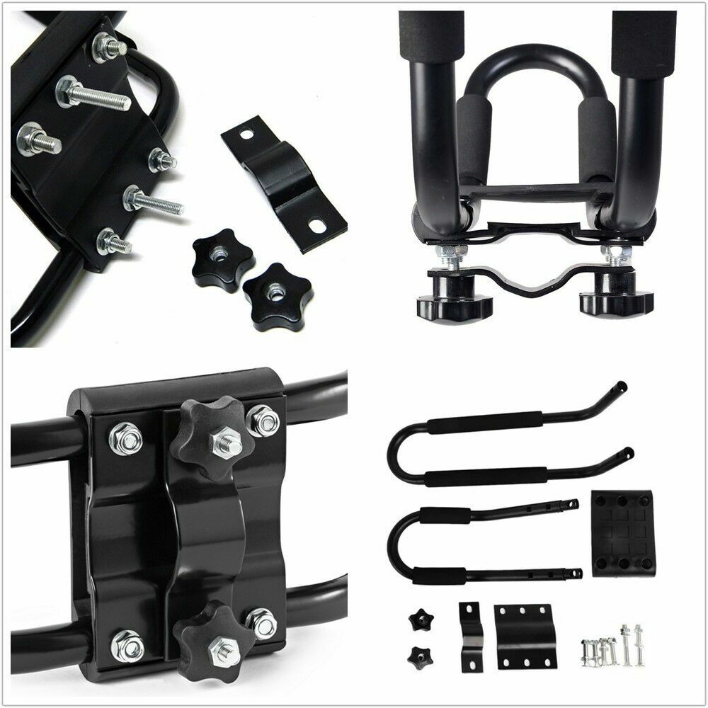 KUAFU Kayak Roof Rack 2 Pairs Soft Roof Carrier For kayak Surf Board Car SUV