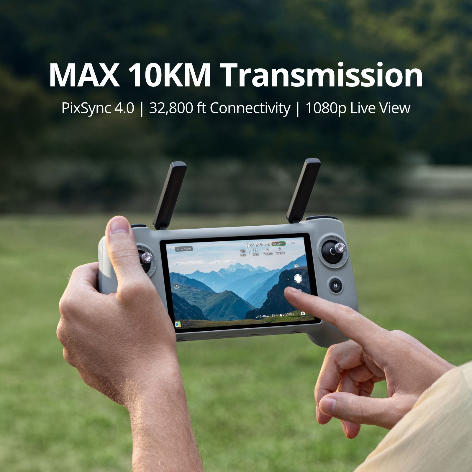 Refurbished Potensic ATOM 2 Drone with RC PTD 1 4K Video Camera 3-Axis Gimbal