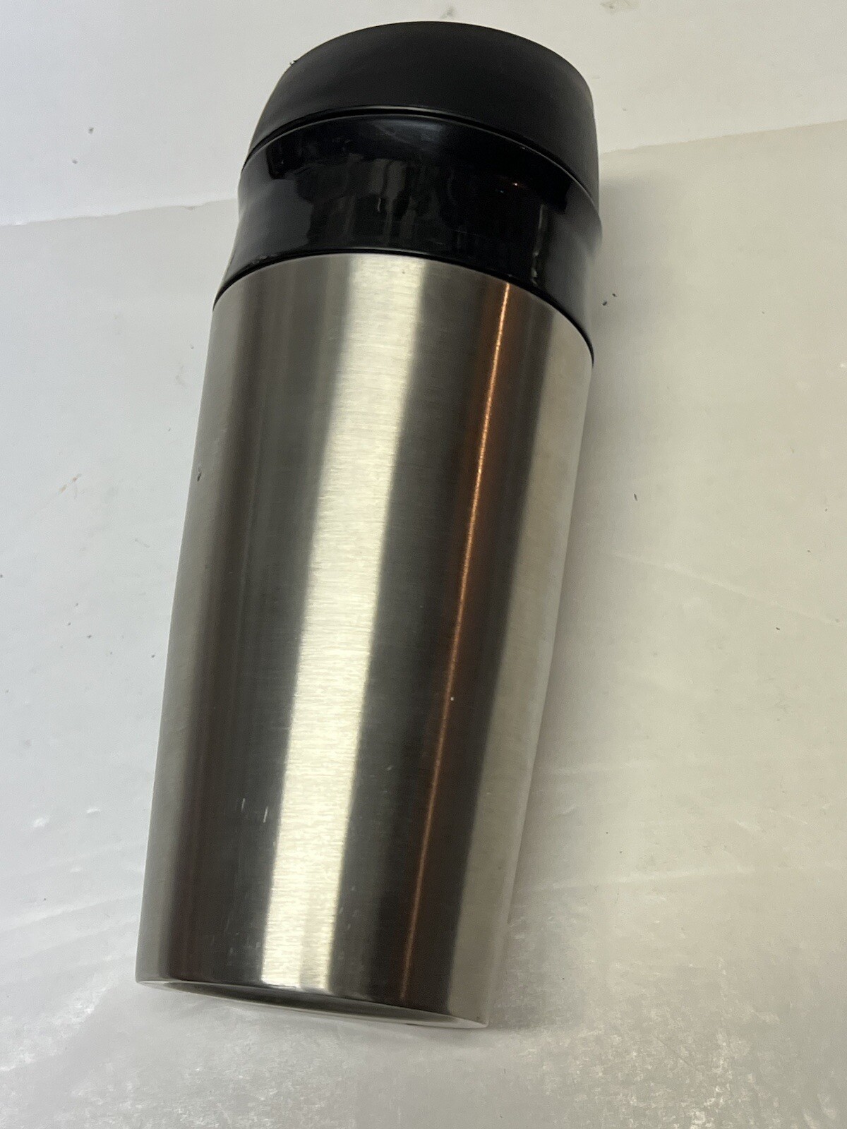 Ford Mustang 50 Years Anniversary 20 Oz Logo Silver Stainless Steel Tumbler Mug