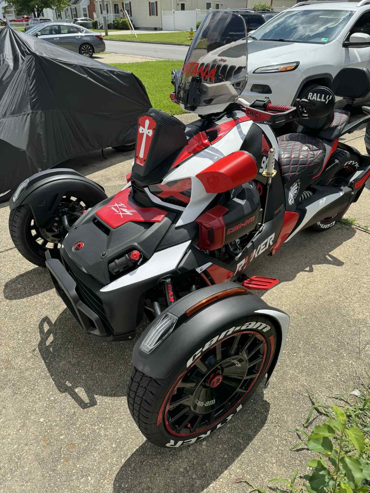 Can-Am Ryker Quadzilla, Double 4" Hood Speaker, 4" Side Pod Speakers