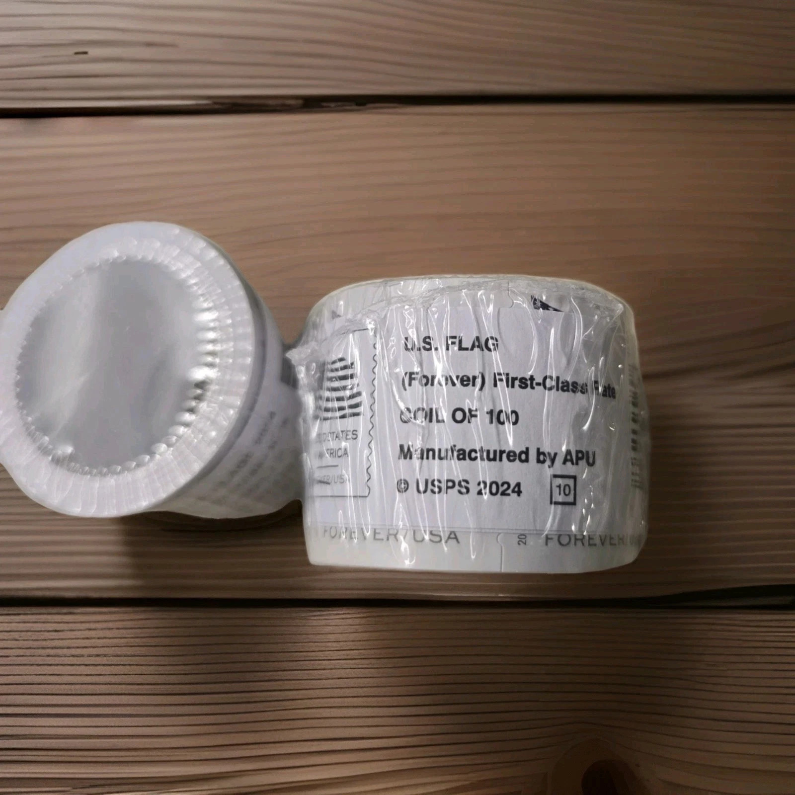 10 ROLLS OF STAMPS use to send anywhere across the USA lot 23