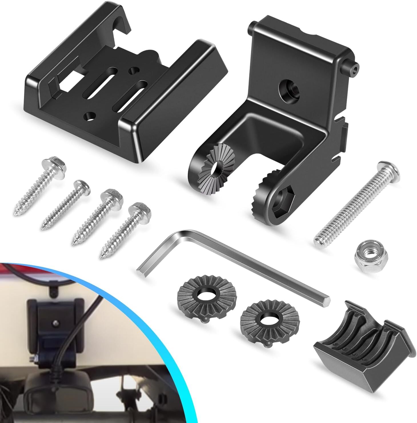 For Humminbird 740093-1 Transducer Mount MHX XNT Hardware Transom Mount Bracket