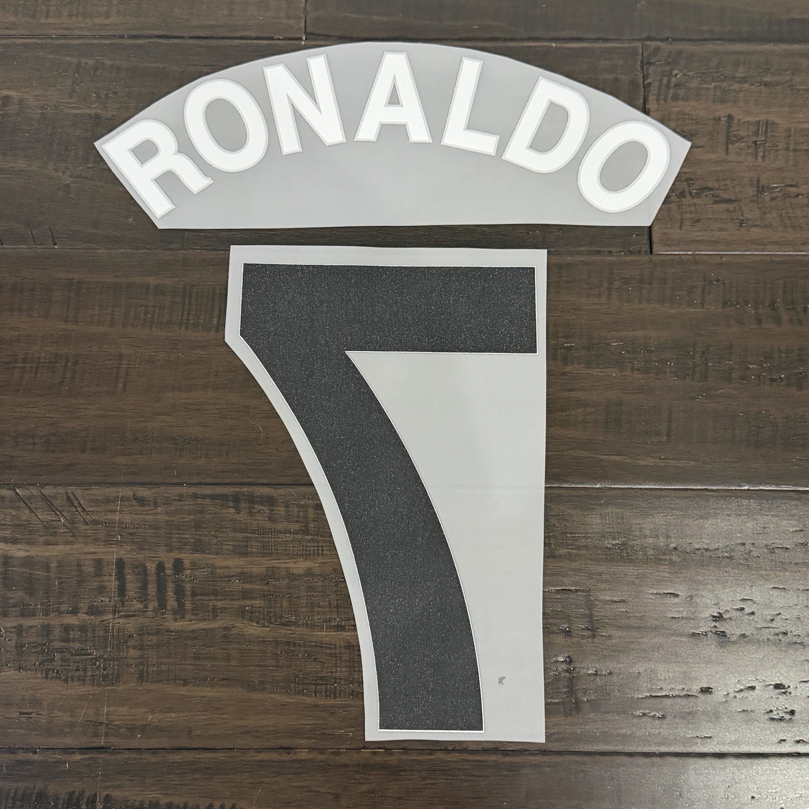 2008-2009 RONALDO Manchester United Nameset Name Number Dorsal UCL