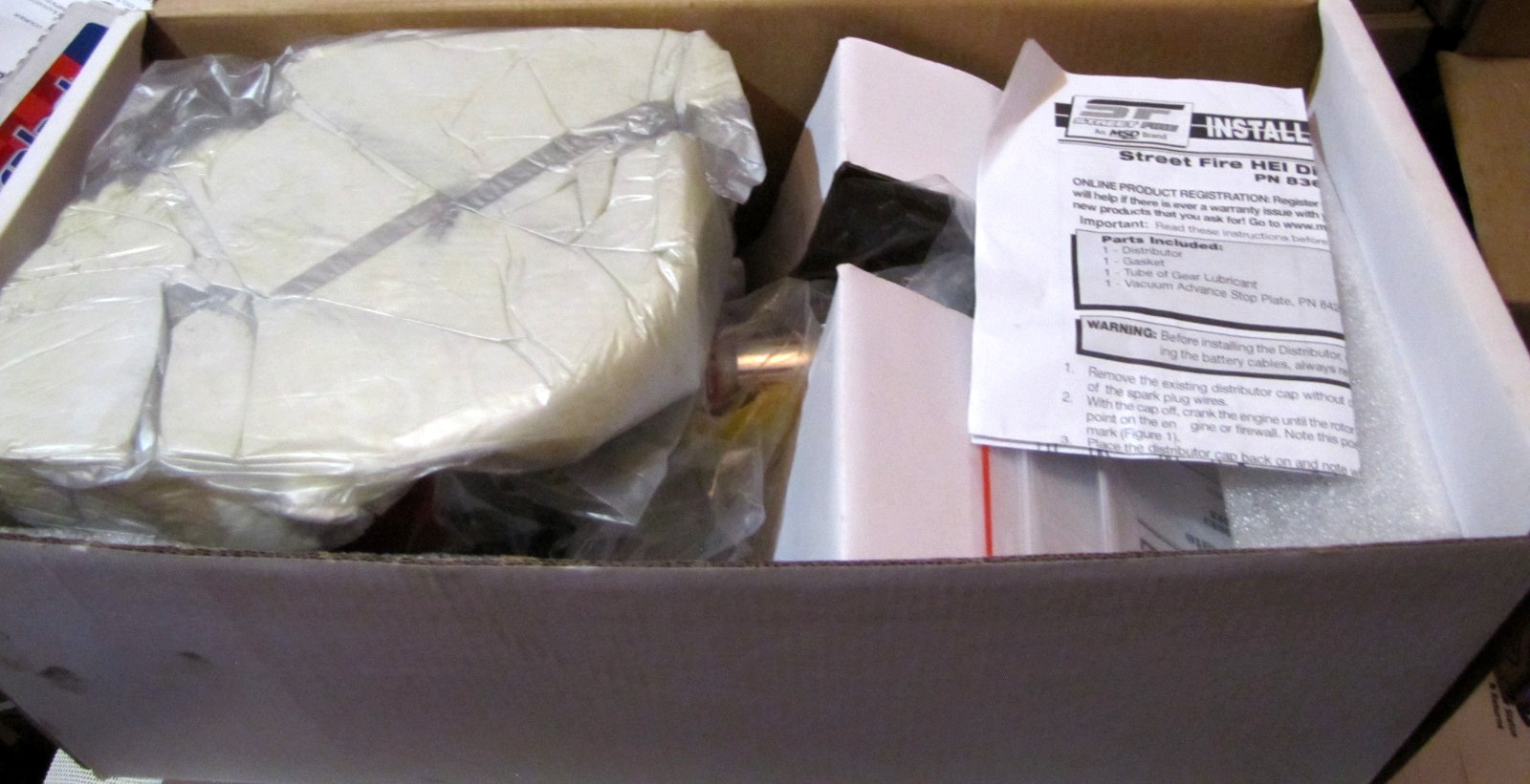 MSD HEI Distributor PN 8362 Street Fire for SBC BBC Chevy Chevrolet GM V8