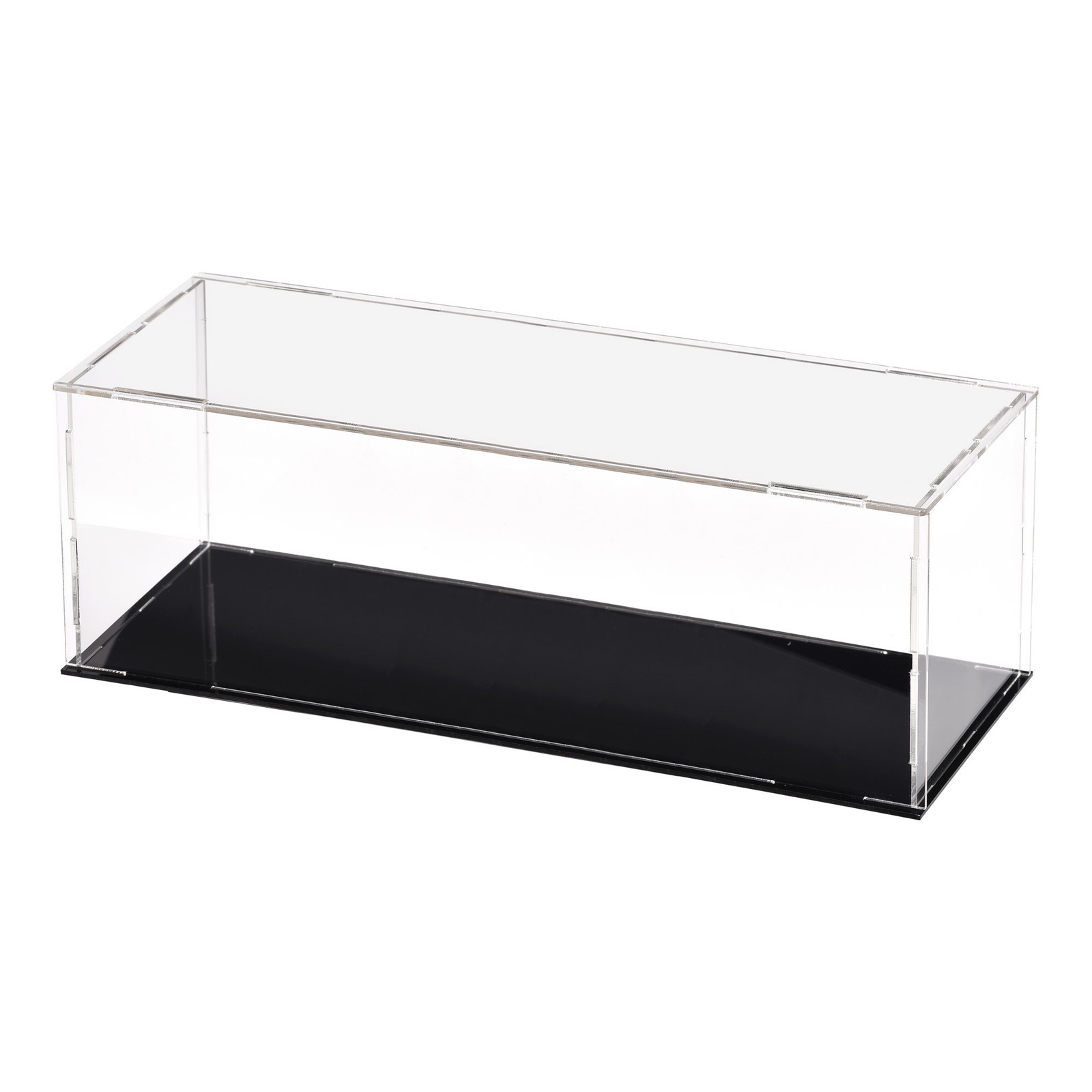 Acrylic Clear Display Case Box Dustproof Protection Showcase Show Box 30x10x10cm