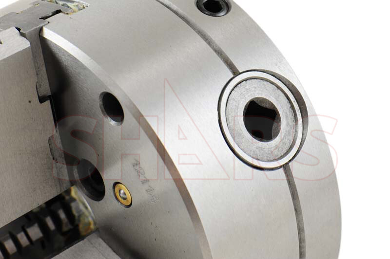 6" 3 Jaw Adjustable Self Centering Lathe Chuck + .0005 TIR Certificate NEW L[