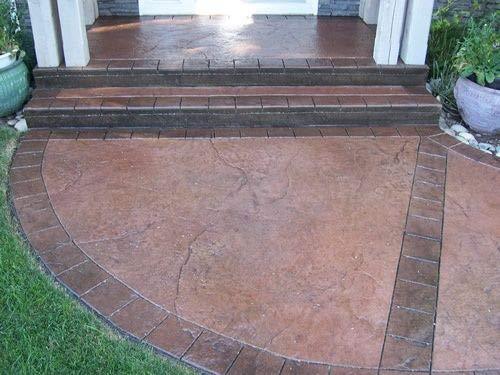 8" Slate Tile | Concrete Stamp Set for Borders by Walttools (Single)