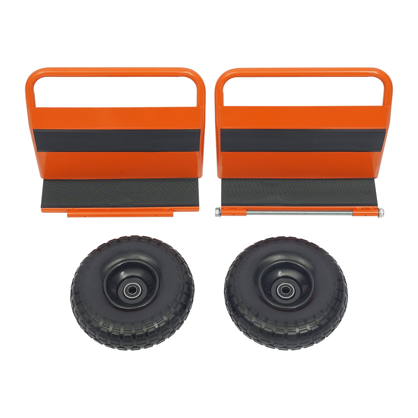 Slab Dolly, Heavy Duty Panel Dolly Cart, Panel Dolly with 10-Inch Tires