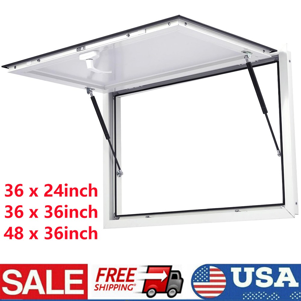 Concession Stand Serving Window Aluminum Alloy Food Truck Service Awning