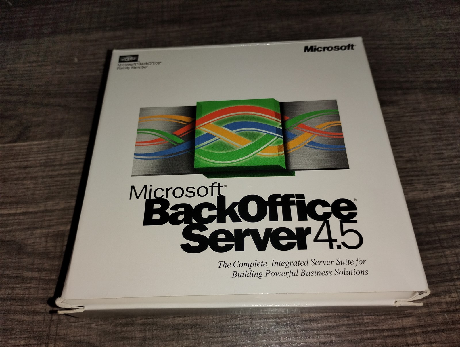 Microsoft BackOffice Server 4.5 PC 7 CD-ROMs SQL Server 7.0 Full for Windows NT