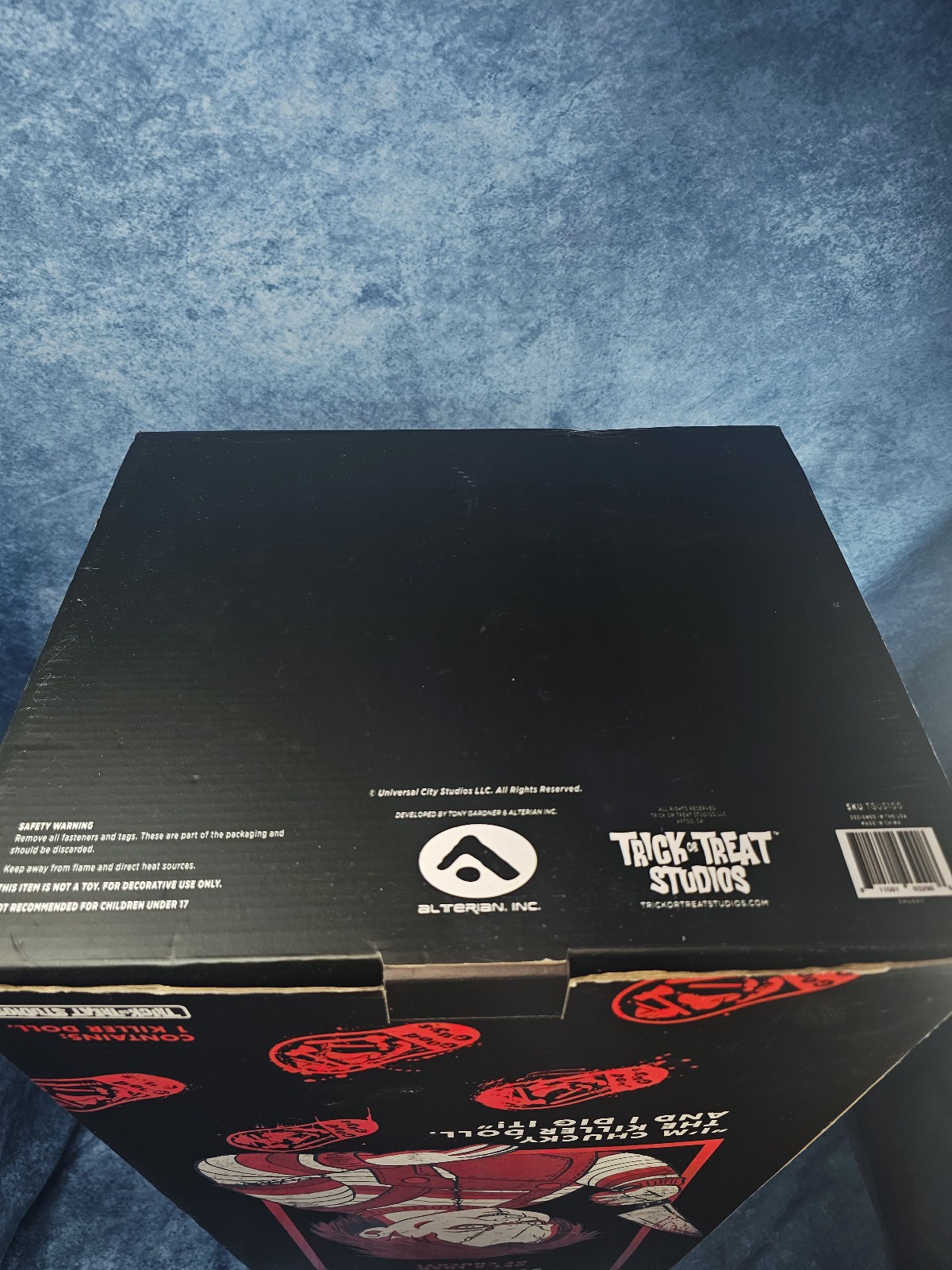 Trick or Treat Studios Seed Of Chucky Doll 1:1 Scale Replica empty Box only