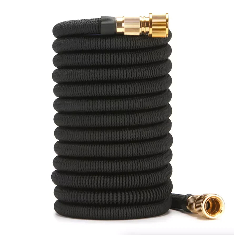 Expanding Expandable Flexible Garden Water Hose w Spray Nozzle 100ft