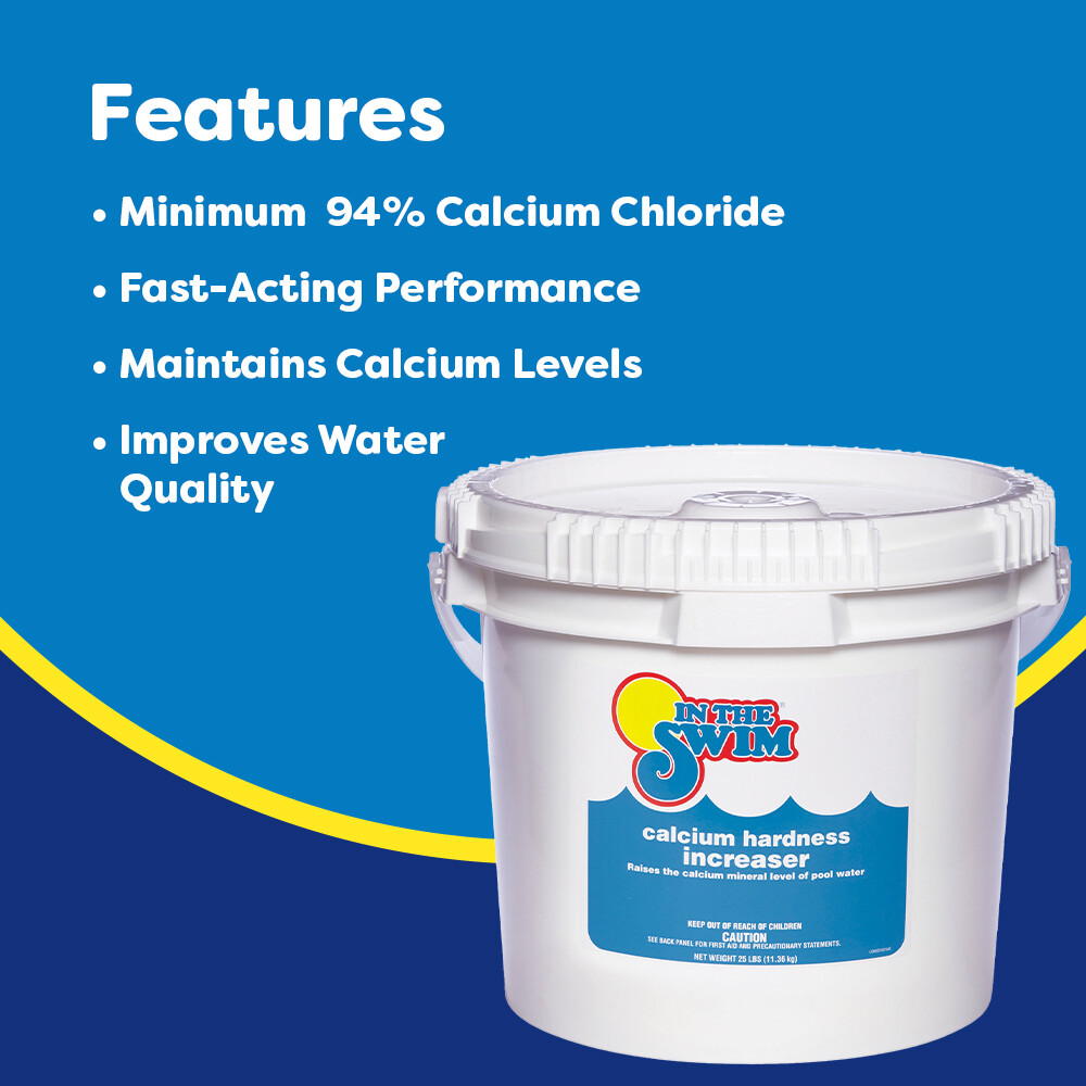 In The Swim Calcium Hardness Increaser For Swimming Pools - Fast-Acting, Scale