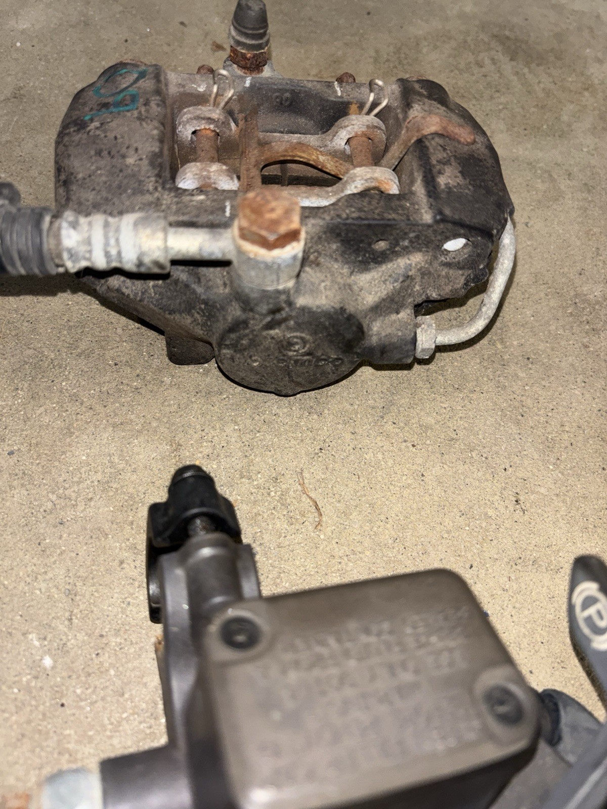 2009 Skidoo Tundra Freestyle Master Cylinder Brake Caliper 507032463 507032448