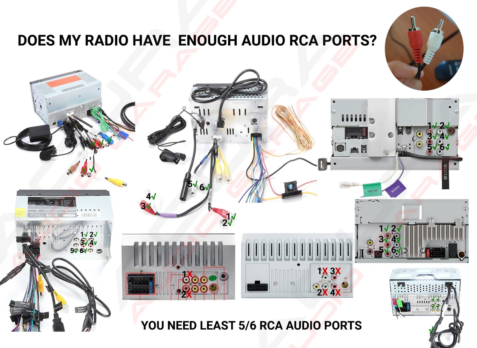 2004 2005 2006 Acura TL Wired PNP BOSS Double Din Aftermarket Radio Harness