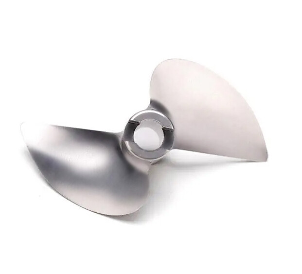 RC Boat 2 blade Metal propeller prop 4mm Diameter P1.4 40mm -Left