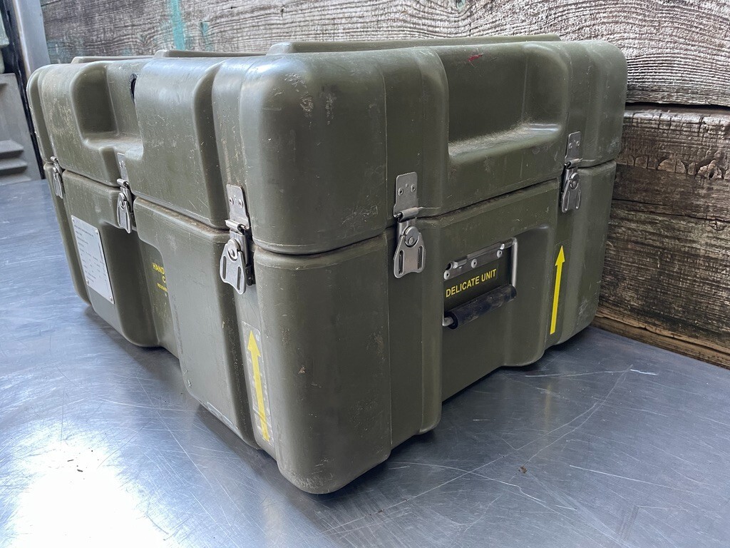 25x19x15 Exterior, Pelican Hardigg Weather Tight Transport Case Military Medical