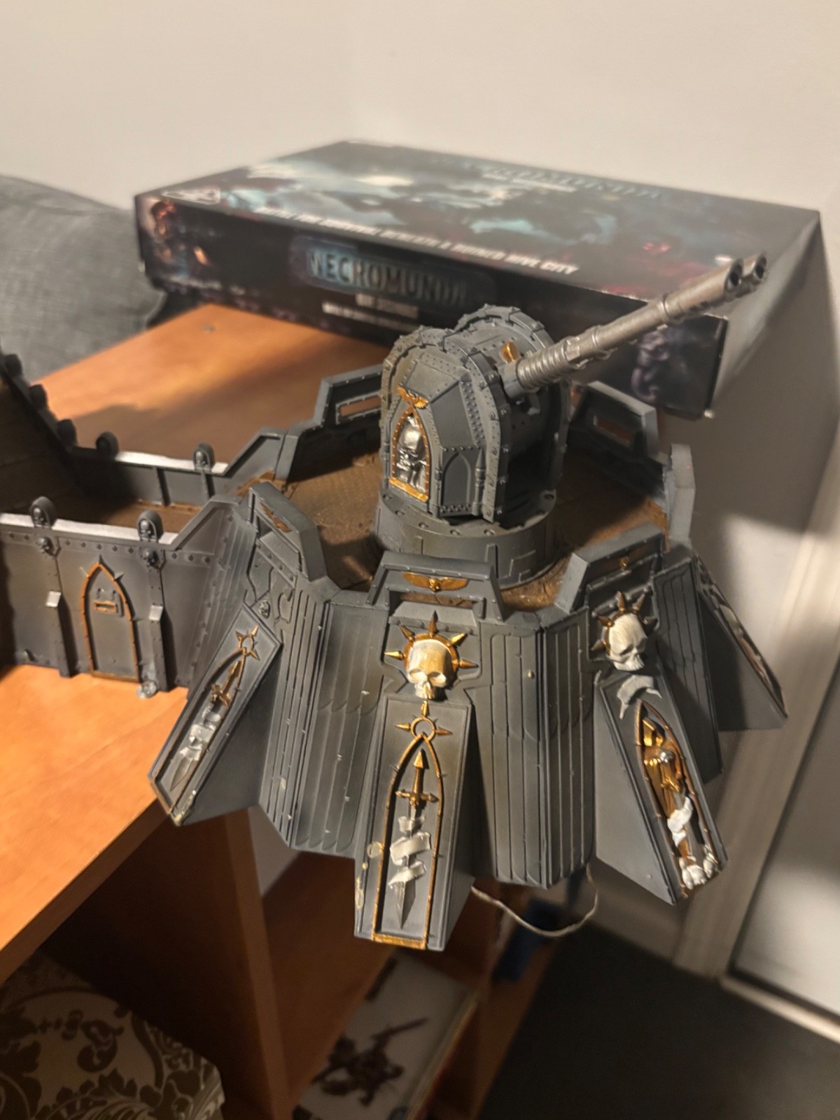 Games Workshop OOP Terrain: Fortress of Redemption painted