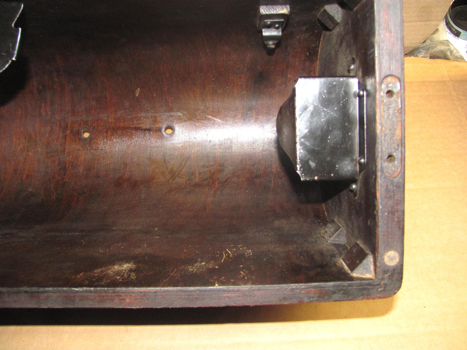 Singer Sewing Machine 99 128 Bentwood 3/4 Size Carrying Case Top Lid Only