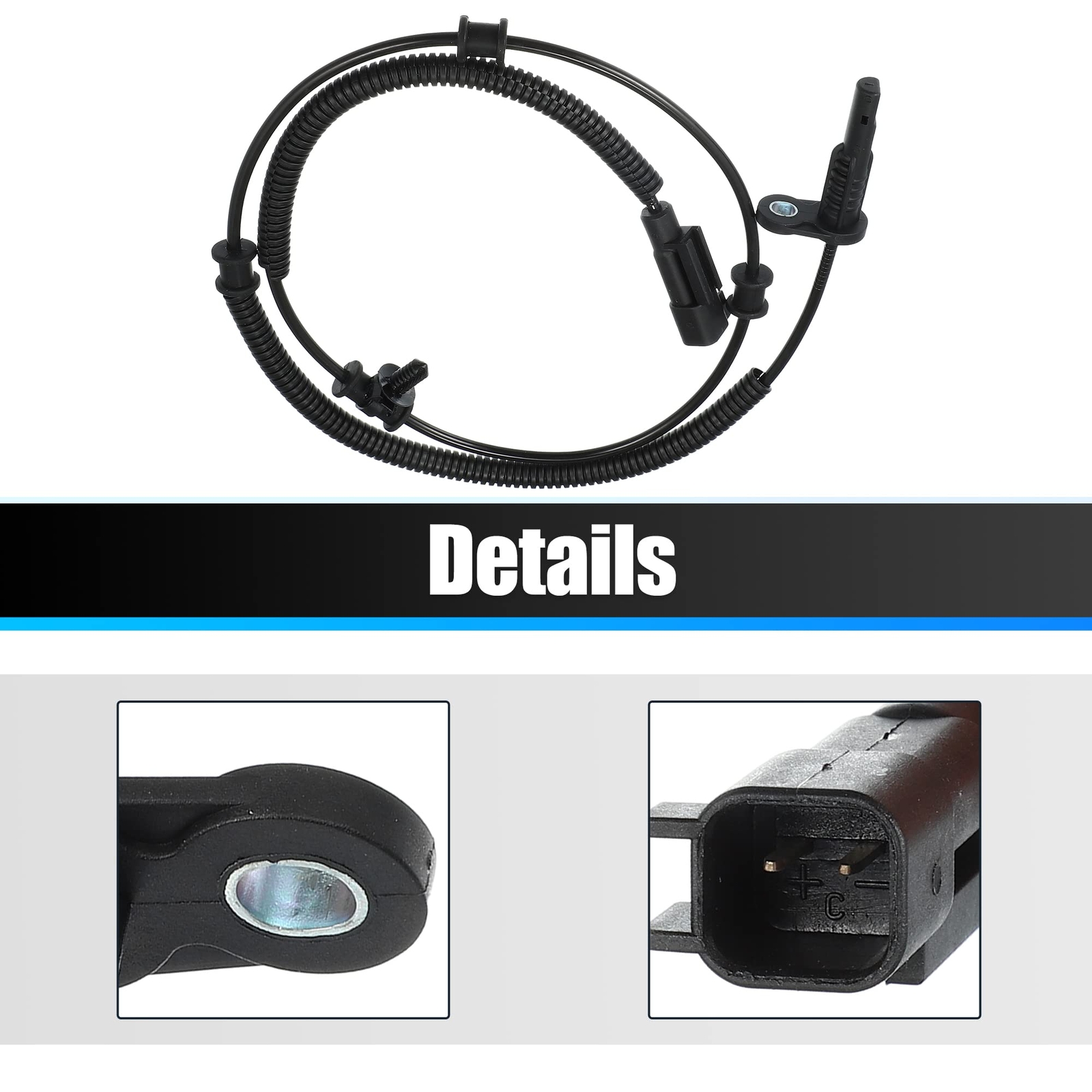 ABS Wheel Speed Sensor Rear Left or Right Wheel ABS Brake Sensor for Ram 1500