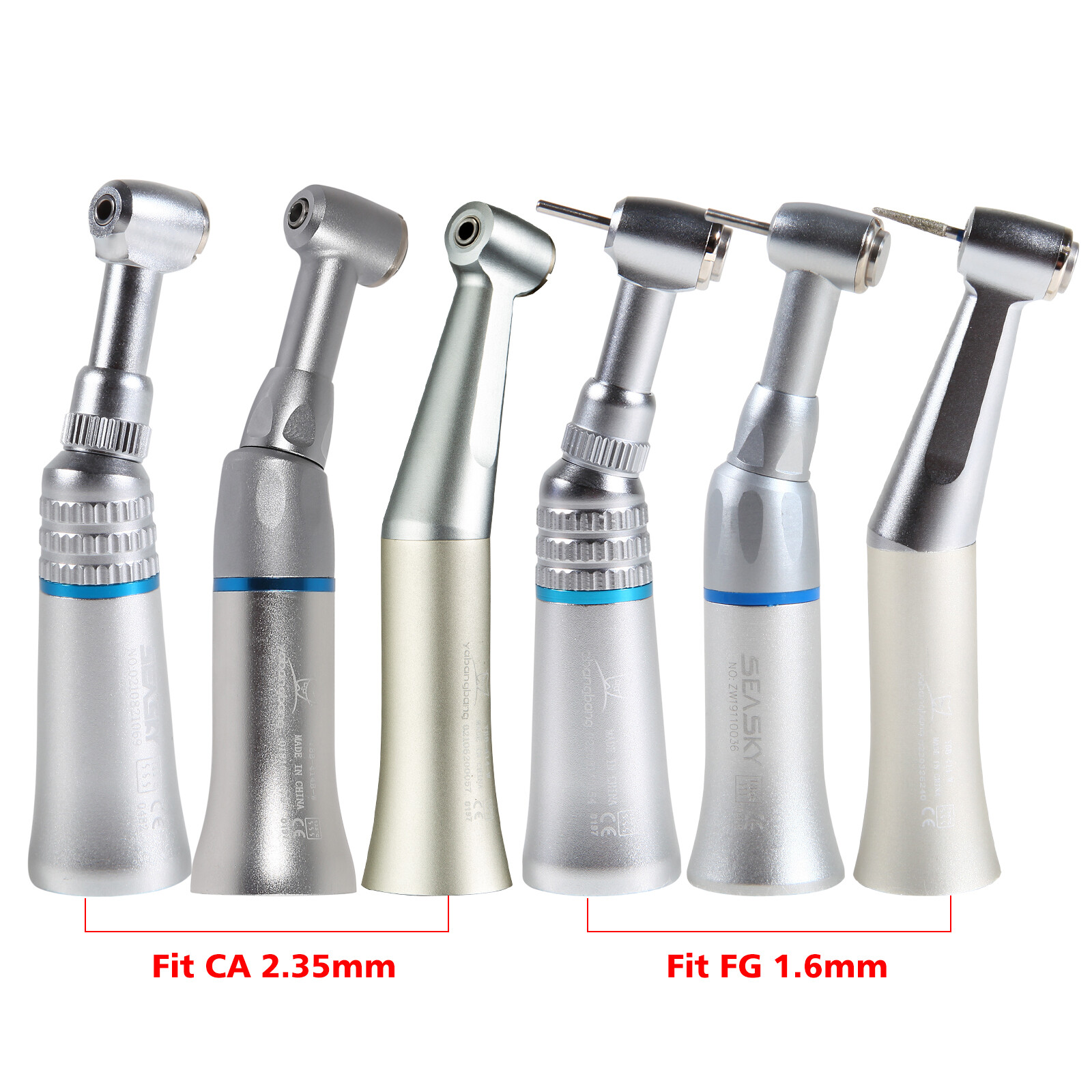 Dental low slow speed straight handpiece/ contra angle/ air motor 2/4 NSK E-type